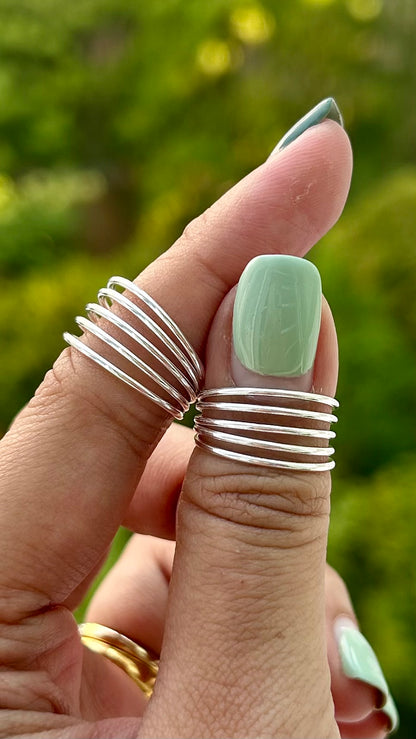 சுழலி, Suzhali - 925 Spiral Silver Metti