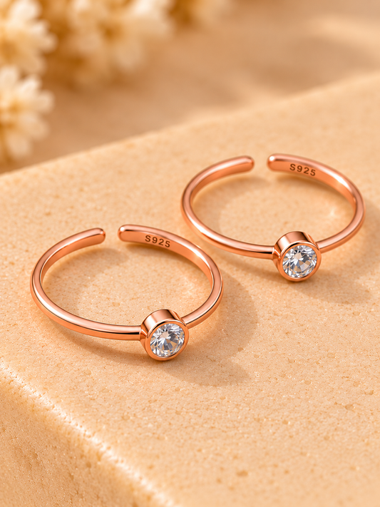 Thuli • துளி • 925 Silver Toe Rings