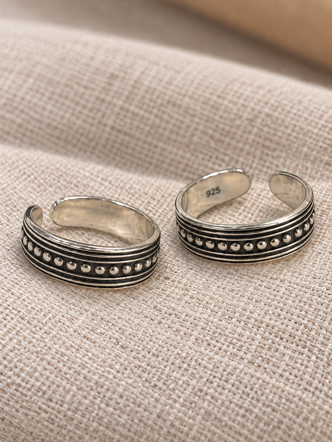 Muthu • முத்து • 925 Silver Toe Rings