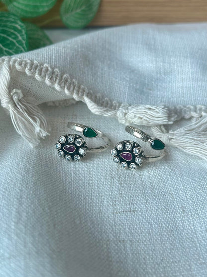 Elavarasi • இளவரசி • 925 Silver Toe Rings