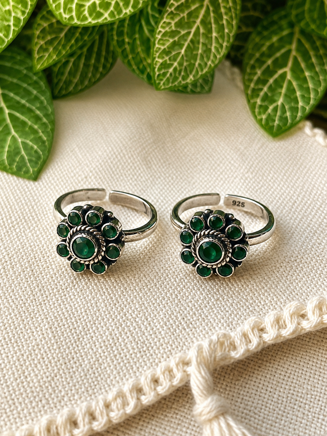 Sowmya • சௌம்யா • 925 Silver Toe Rings