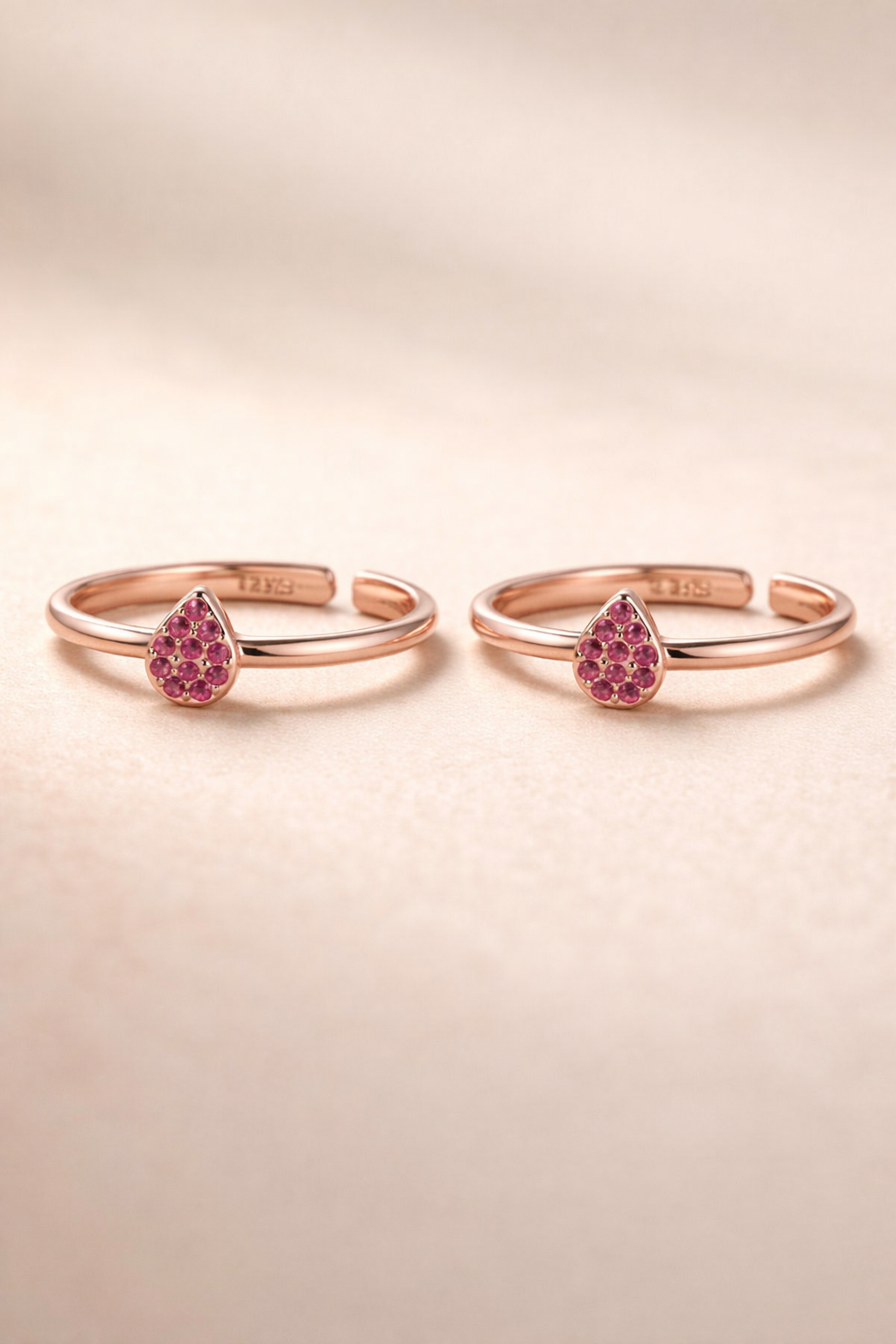Manisha • மானிஷா • 925 Silver Toe Rings