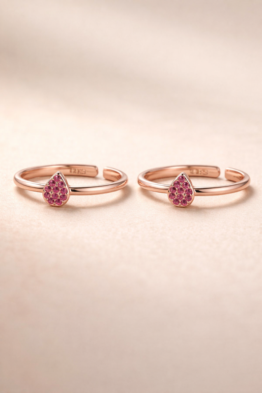 Manisha • மானிஷா • 925 Silver Toe Rings