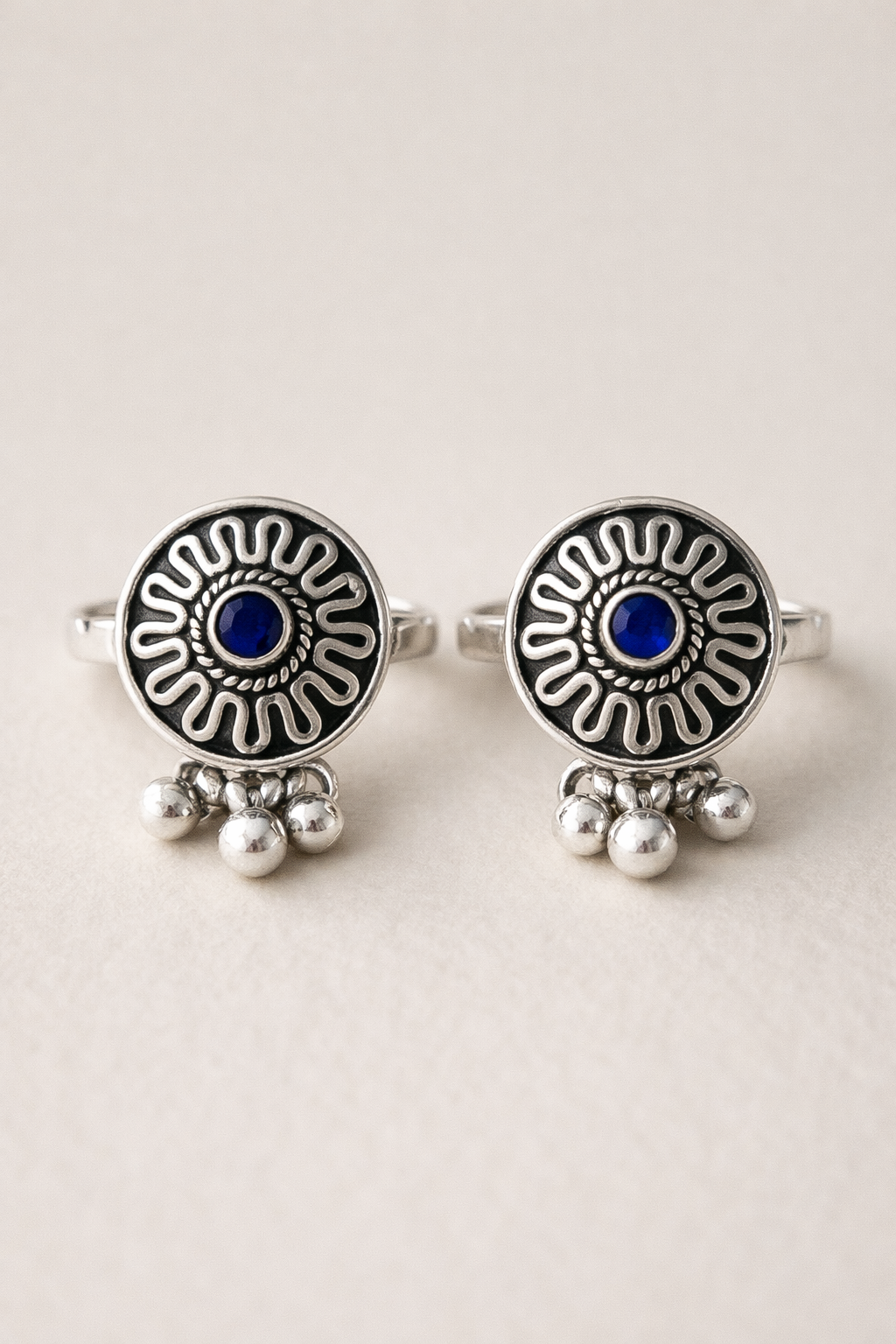 Kathirini • கதிரினி • 925 Silver Toe Rings