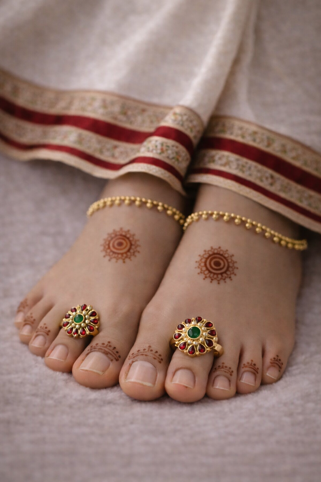 Arundhathi • அருந்ததி • 925 Silver Toe Rings