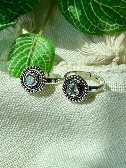 Kanchana • காஞ்சனா • 925 Silver Toe Rings