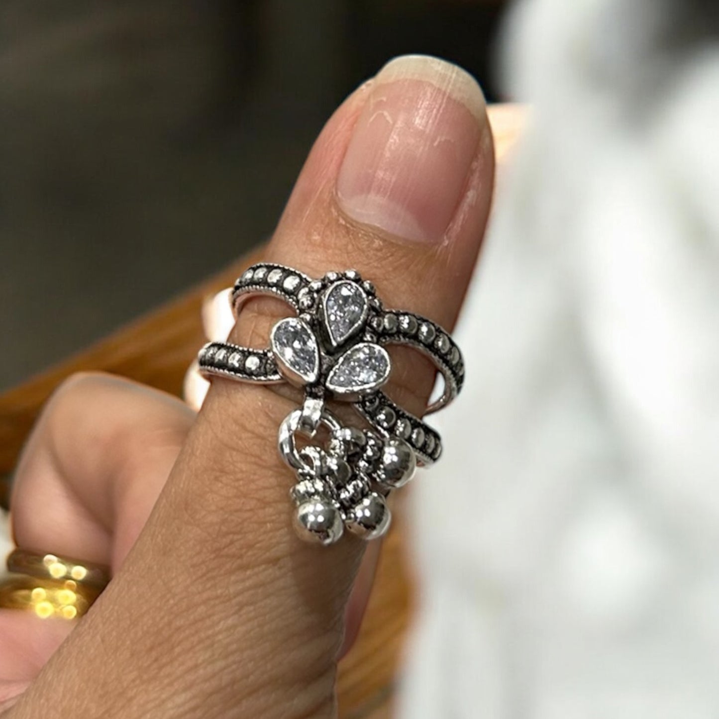 Vellimani • வெள்ளிமணி • 925 Silver Toe Rings