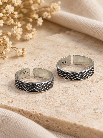 Kodu • கோடு • 925 Silver Toe Rings
