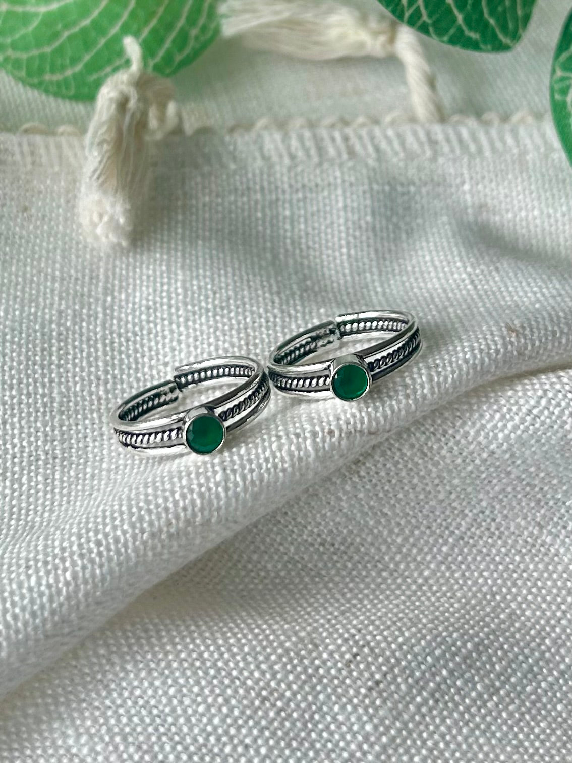 Latha • லதா • 925 Silver Toe Rings
