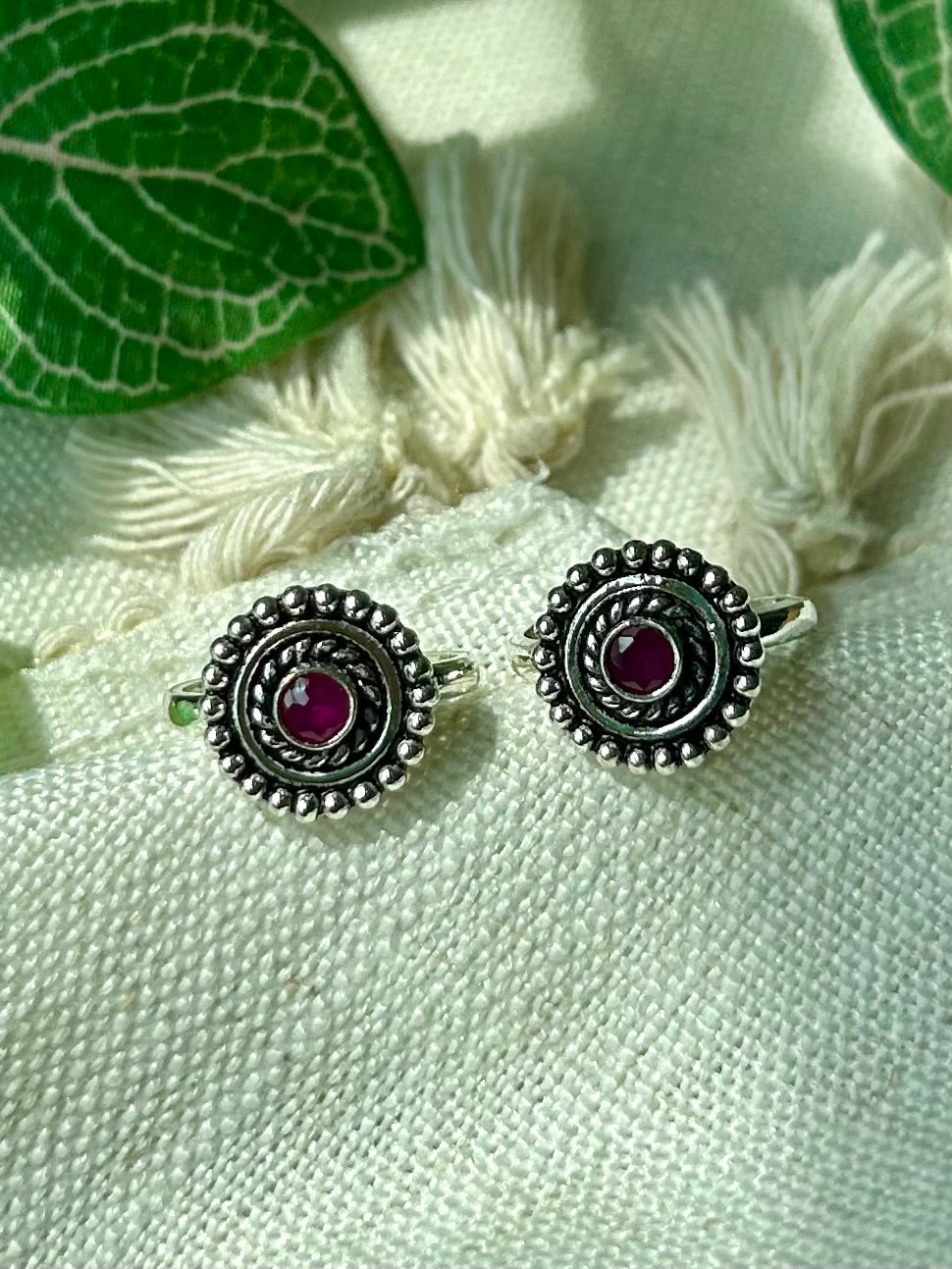 Shakthi • சக்தி • 925 Silver Toe Rings