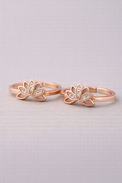 Padhmini • பத்மினி • 925 Silver Toe Rings