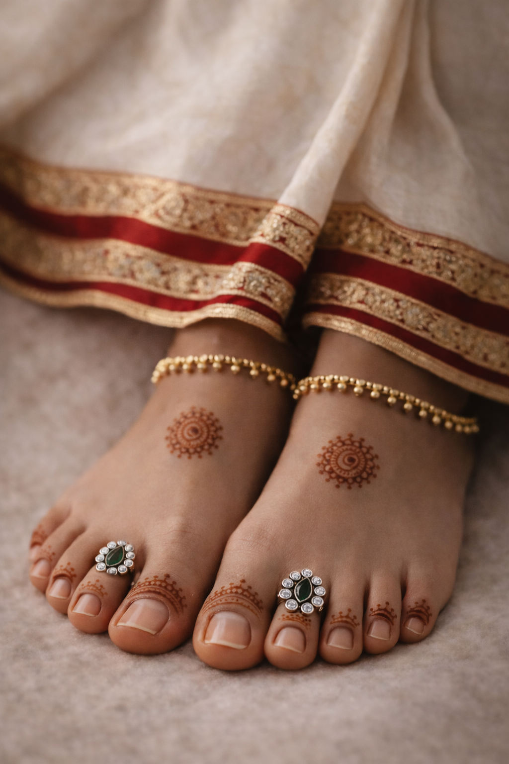 Navvi • நவி • 925 Silver Toe Rings
