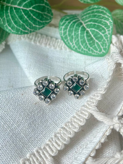 Manimegalai • மணிமேகலை • 925 Silver Toe Rings