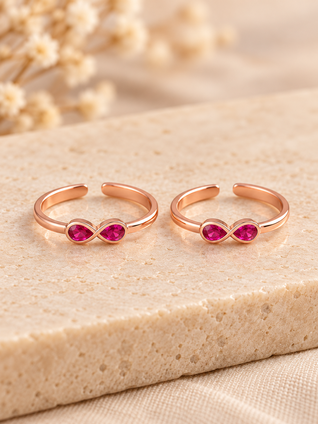 Anjalika • அஞ்சலிகா • 925 Silver Toe Rings
