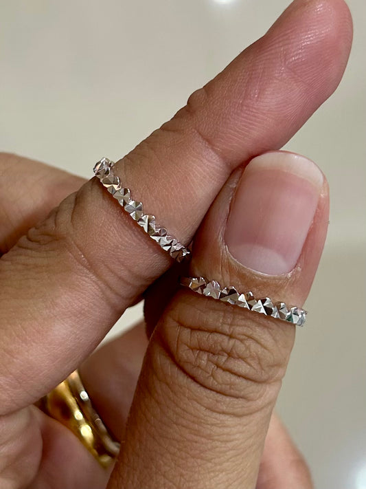 Minnoli • மின்னொளி • 925 Silver Toe Rings