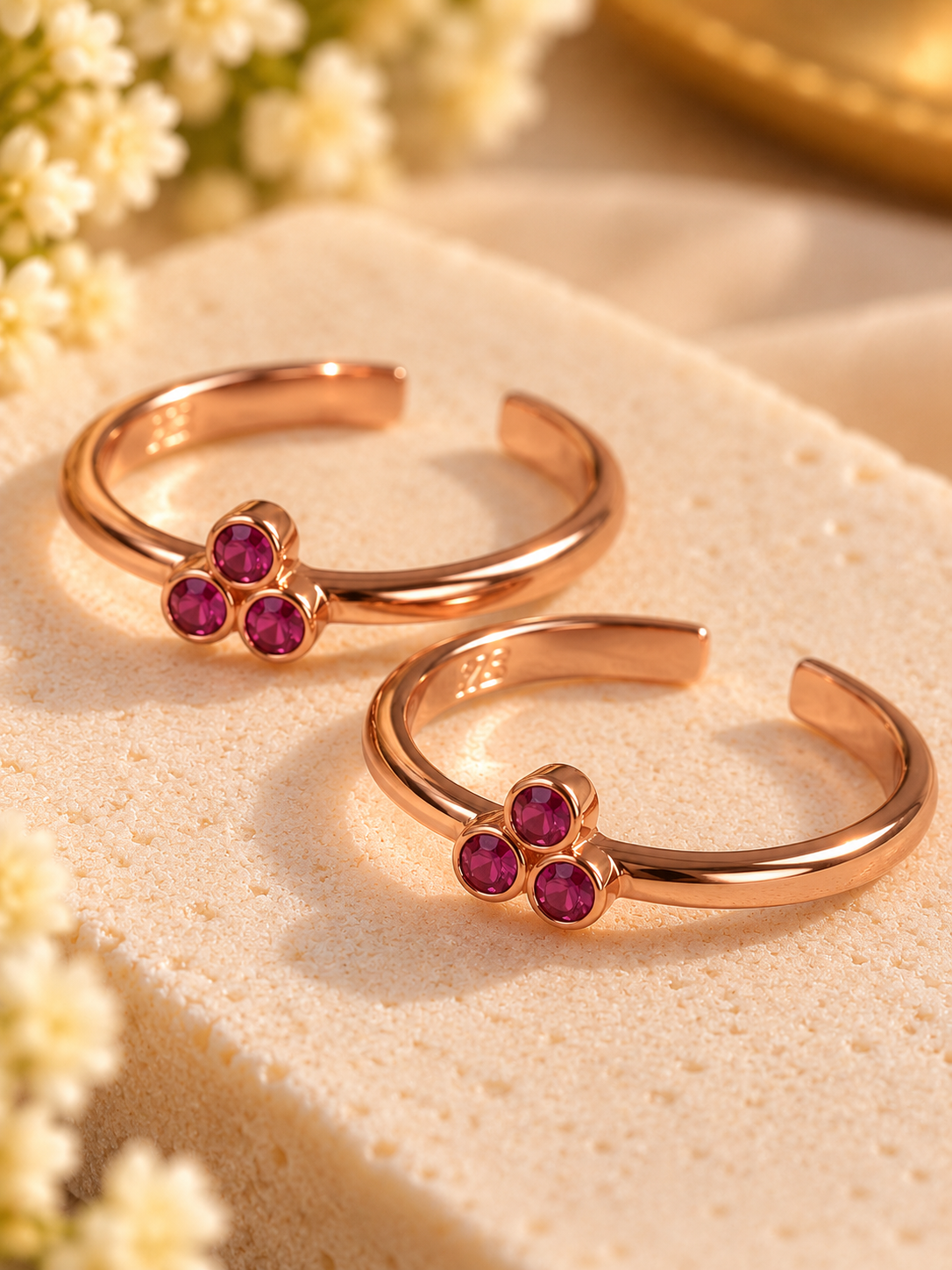 Anicham • அனிச்சம் • 925 Silver Toe Rings