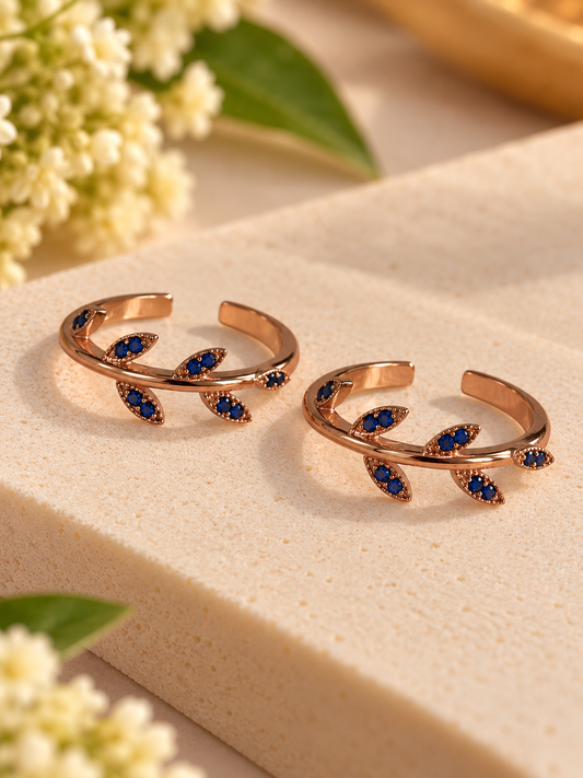 Thalir • தளிர் • 925 Silver Toe Ring