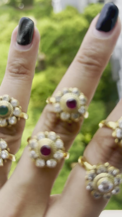 Pragaasi • பிரகாசி • 925 Silver Toe Rings